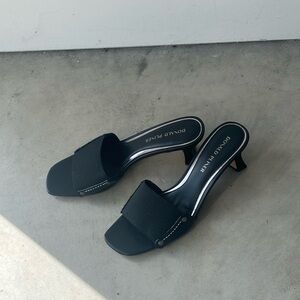 Donald Pliner Kitten Heel Slides